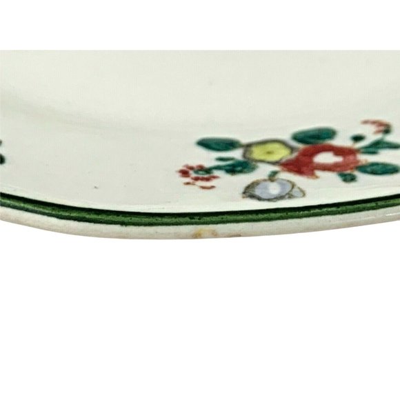 Royal Doulton Old Leeds Sprays 3 Bread & Butter Plates Green Backstamp 6.5" - Picture 4 of 10